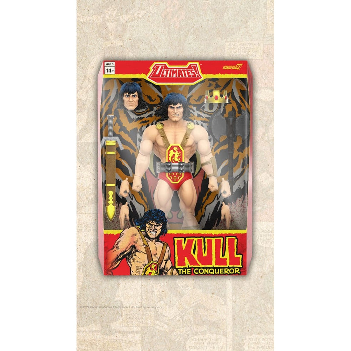 Produktbild Conan Barbaren Ultimates actionfigur Kull The Conqueror 18 cm