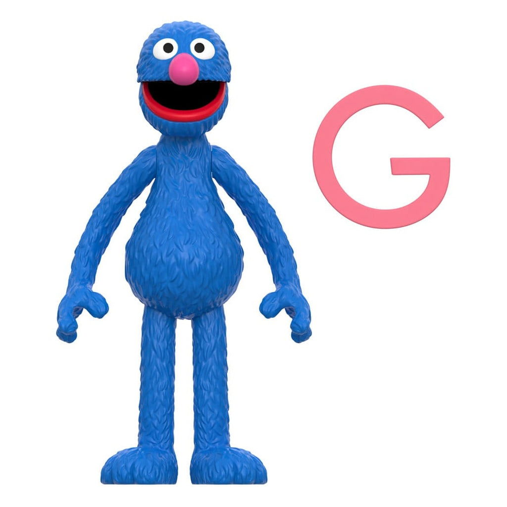 Produktbild Sesame Street ReAction actionfigur Wave 05 Grover 10 cm