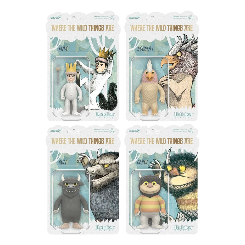 Produktbild Till vildingarnas land ReAction-actionfigur Wave 01 Carol (monster) 10 cm