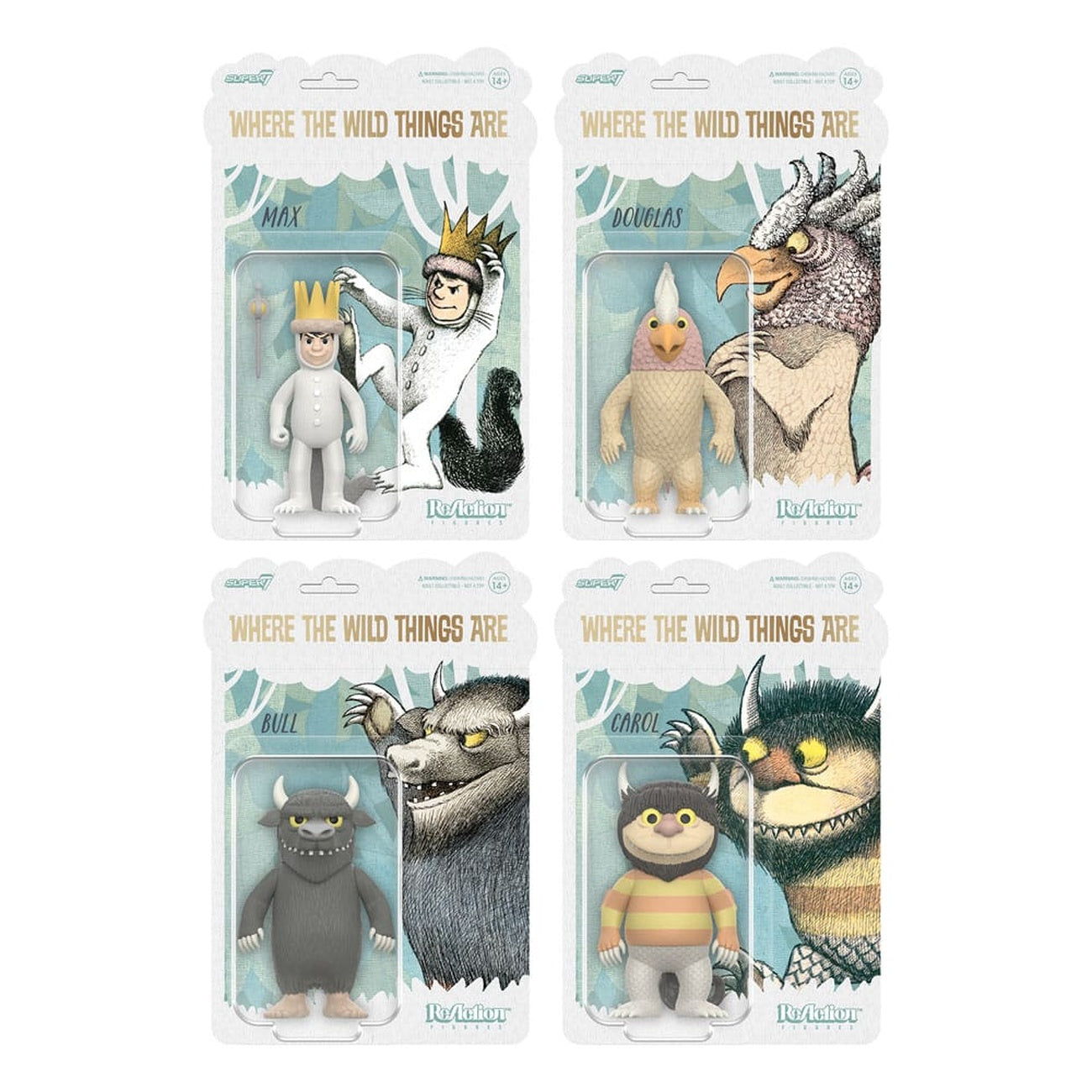 Produktbild Till vildingarnas land ReAction-actionfigur Wave 01 Carol (monster) 10 cm