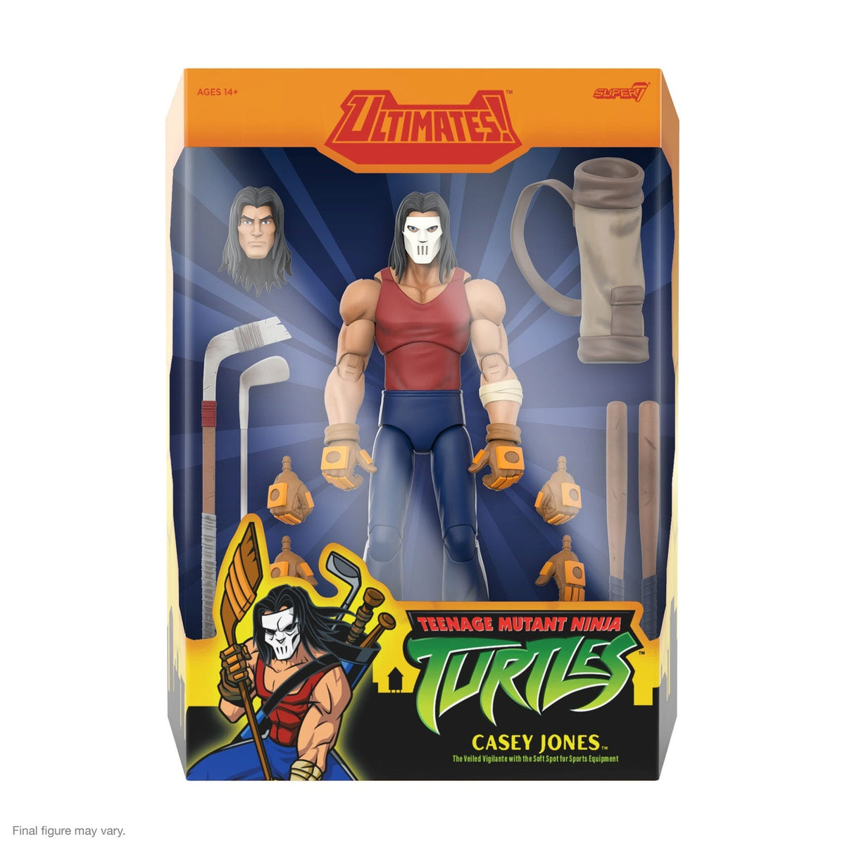 Produktbild Teenage Mutant Ninja Turtles Ultimates actionfigur Wave 13 Casey Jones 18 cm