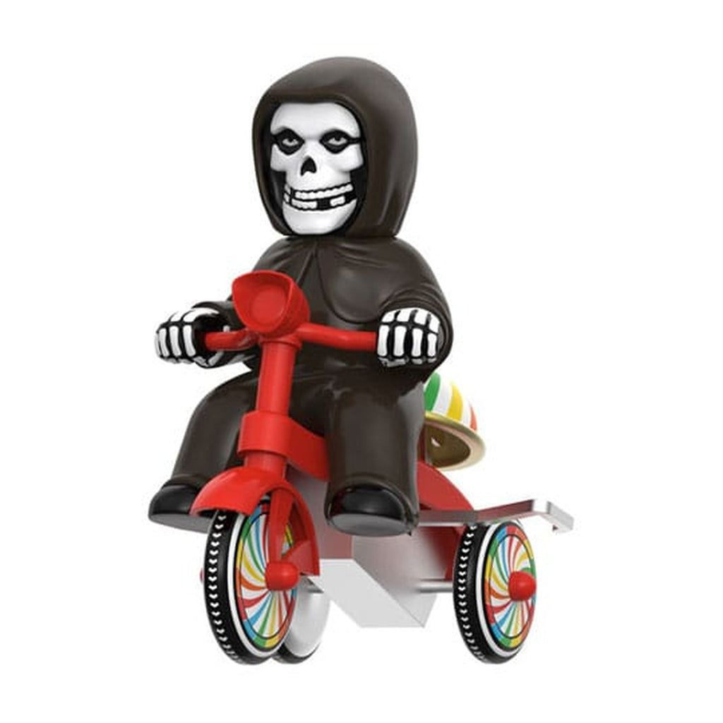 Produktbild Misfits Super Cycles actionfigur Fiend (svart med röd trike) 13 cm