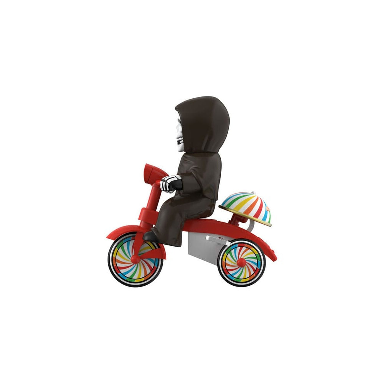 Produktbild Misfits Super Cycles actionfigur Fiend (svart med röd trike) 13 cm