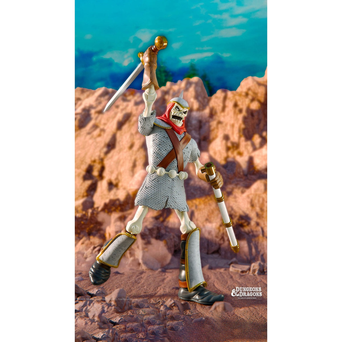 Produktbild Dungeons & Dragons Ultimates actionfigur Dekkion Skelettkrigaren 18 cm