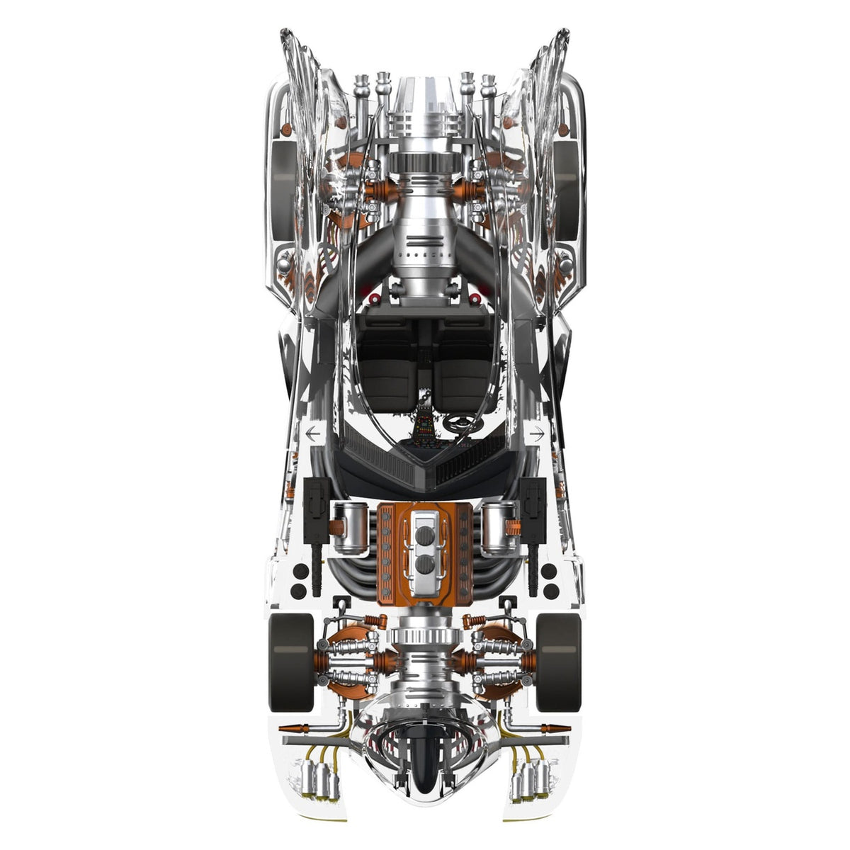 Produktbild Batman 1989 Super Cyborg Fordon Batmobile 1989 (Clear) 35 cm