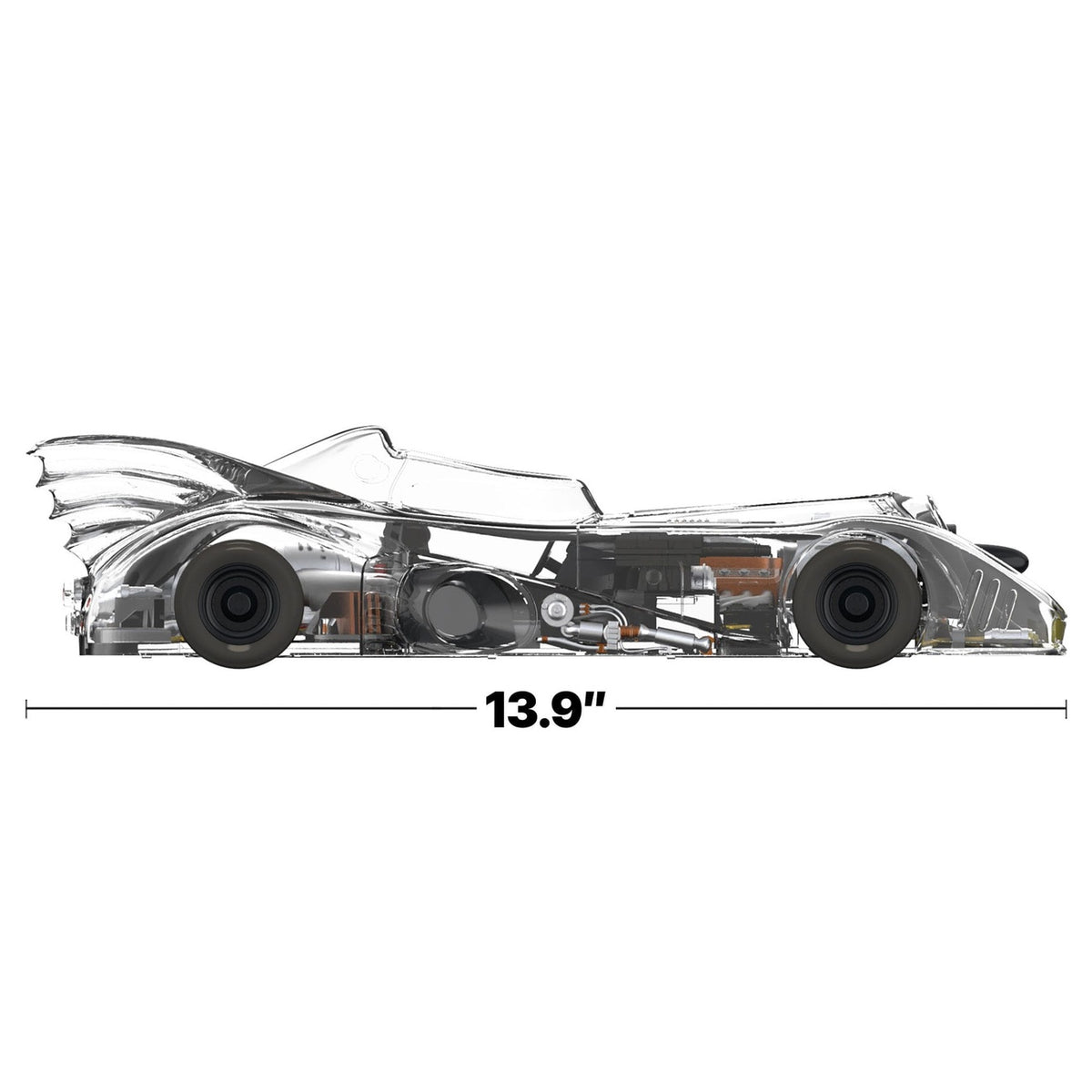 Produktbild Batman 1989 Super Cyborg Fordon Batmobile 1989 (Clear) 35 cm