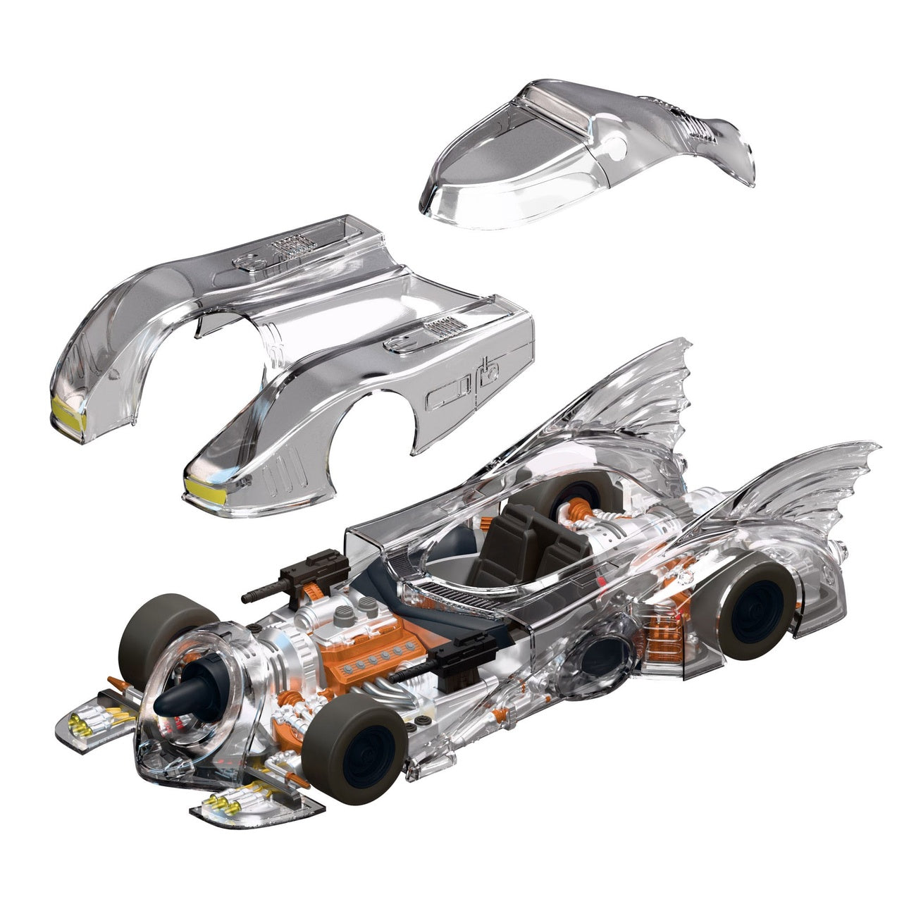 Produktbild Batman 1989 Super Cyborg Fordon Batmobile 1989 (Clear) 35 cm