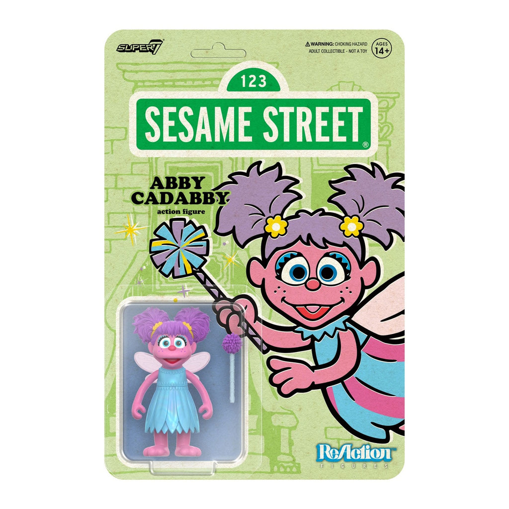 Produktbild Sesame Street ReAction actionfigur Wave 05 Abby Cadabby 10 cm