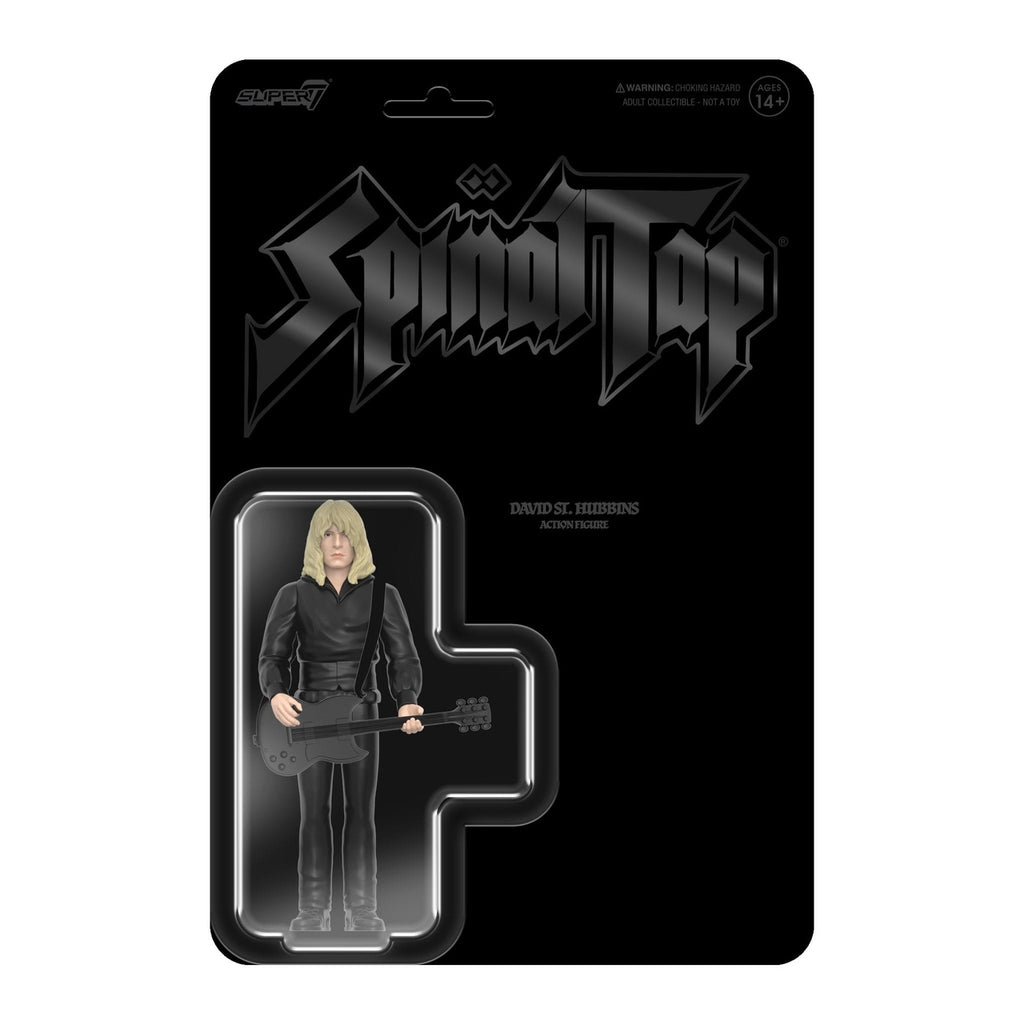 Produktbild Spinal Tap ReAction actionfigur Wave 02 David St. Hubbins (None More Black) 10 cm