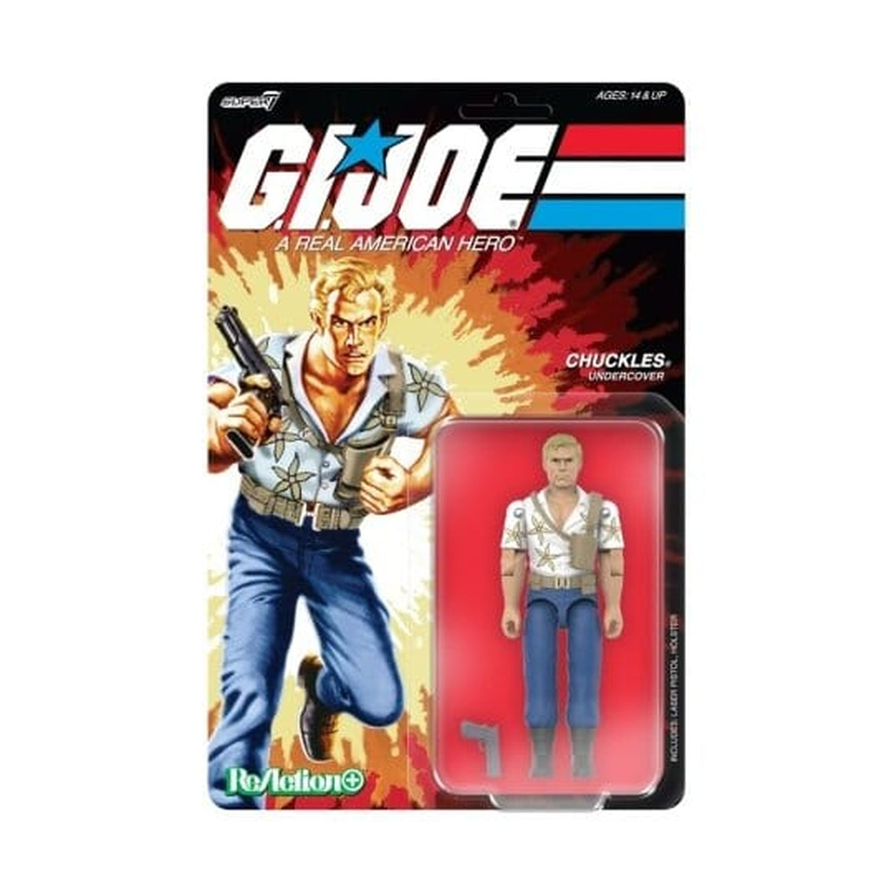 Produktbild GI Joe ReAction+ Actionfigur Wave 07 Chuckles (Film) 10 cm