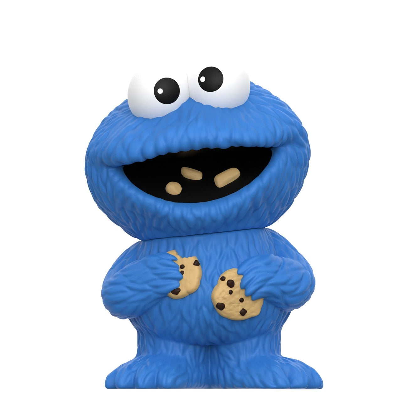 Produktbild Sesame Street FUN! FUN! mjuk vinylfigur Wave 02 Cookie Monster 13 cm