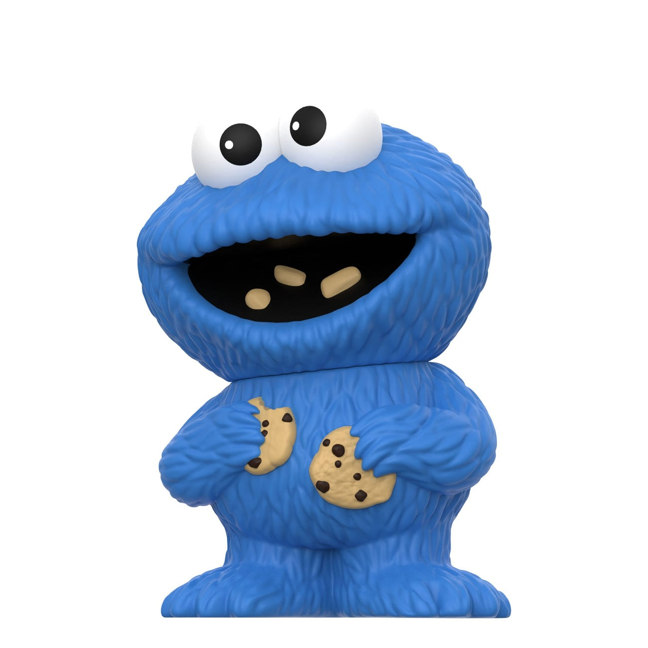 Produktbild Sesame Street FUN! FUN! mjuk vinylfigur Wave 02 Cookie Monster 13 cm