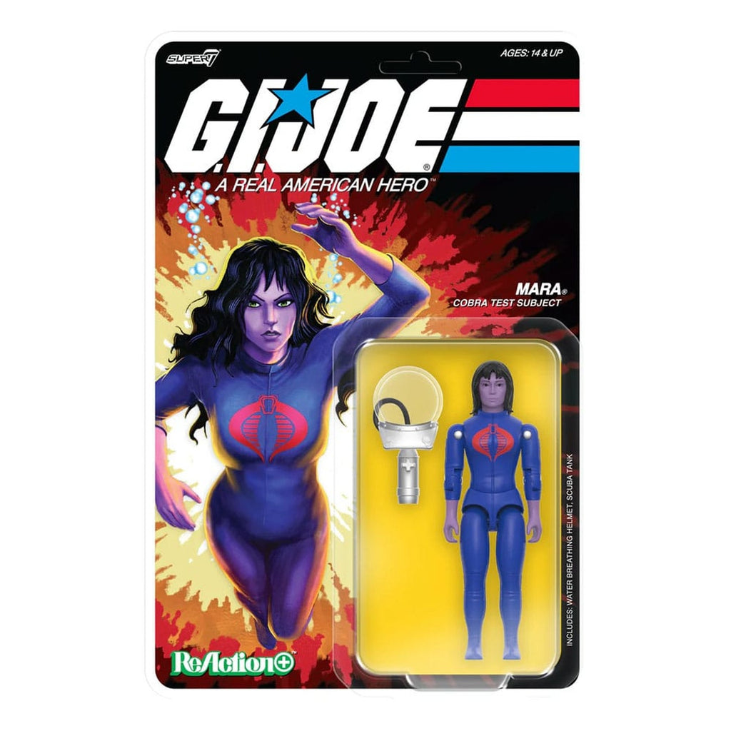 Produktbild GI Joe ReAction+ actionfigur Wave 06 Mara 10 cm