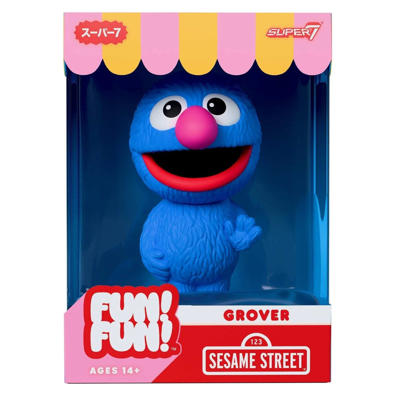 Produktbild Sesame Street Fun! Fun! Wave 01 - Grover 18 cm