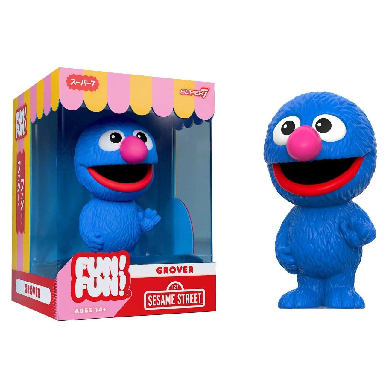 Produktbild Sesame Street Fun! Fun! Wave 01 - Grover 18 cm