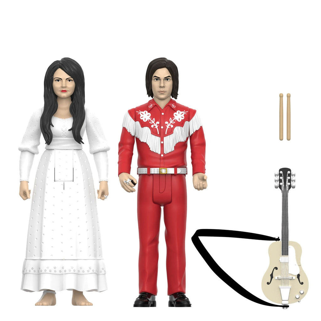 Product image The White Stripes ReAction Action Figures 2-Pack Wave 02 The White Stripes (Elephant) 10 cm