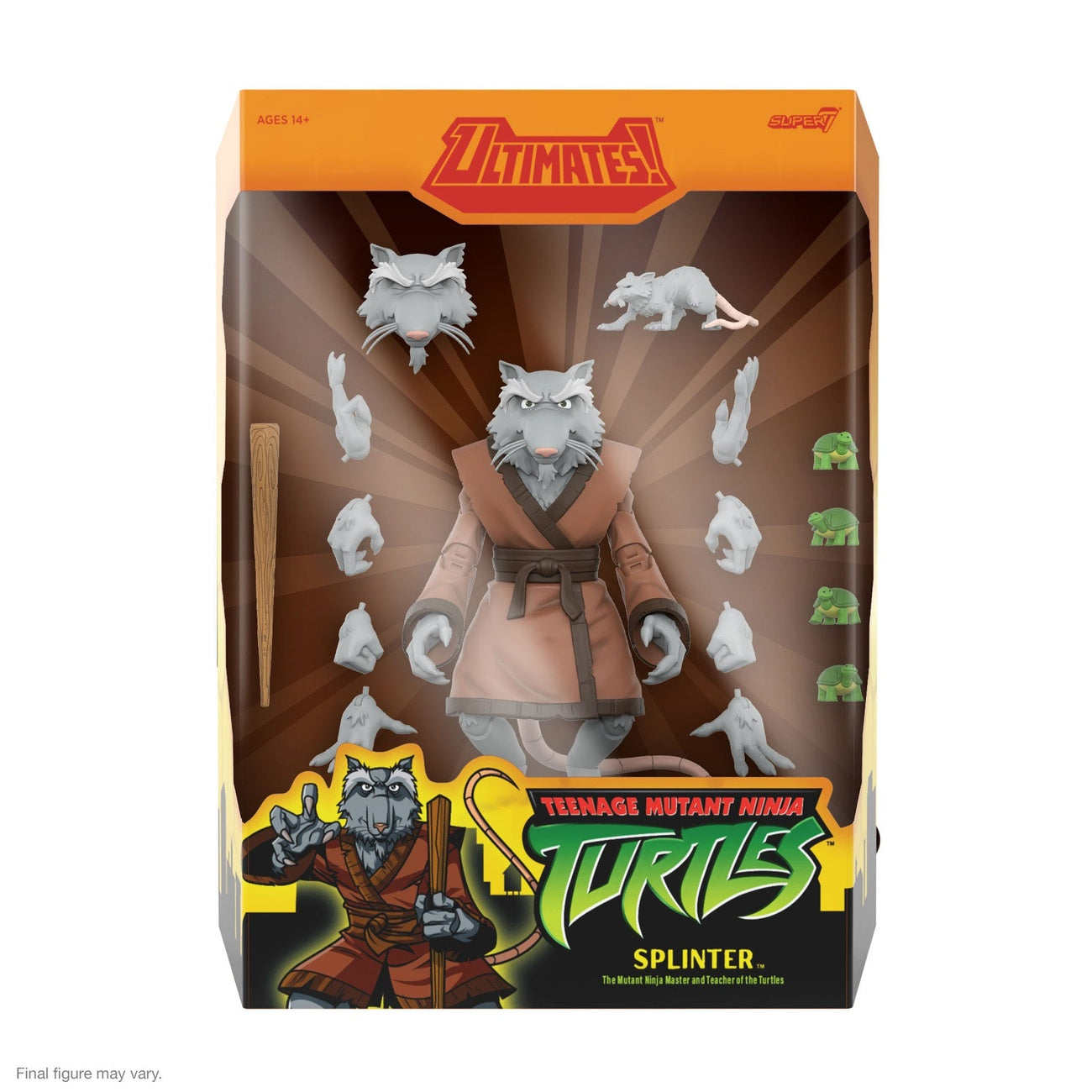 Produktbild Teenage Mutant Ninja Turtles Ultimates Actionfigur Wave 13 Splinter 18 cm