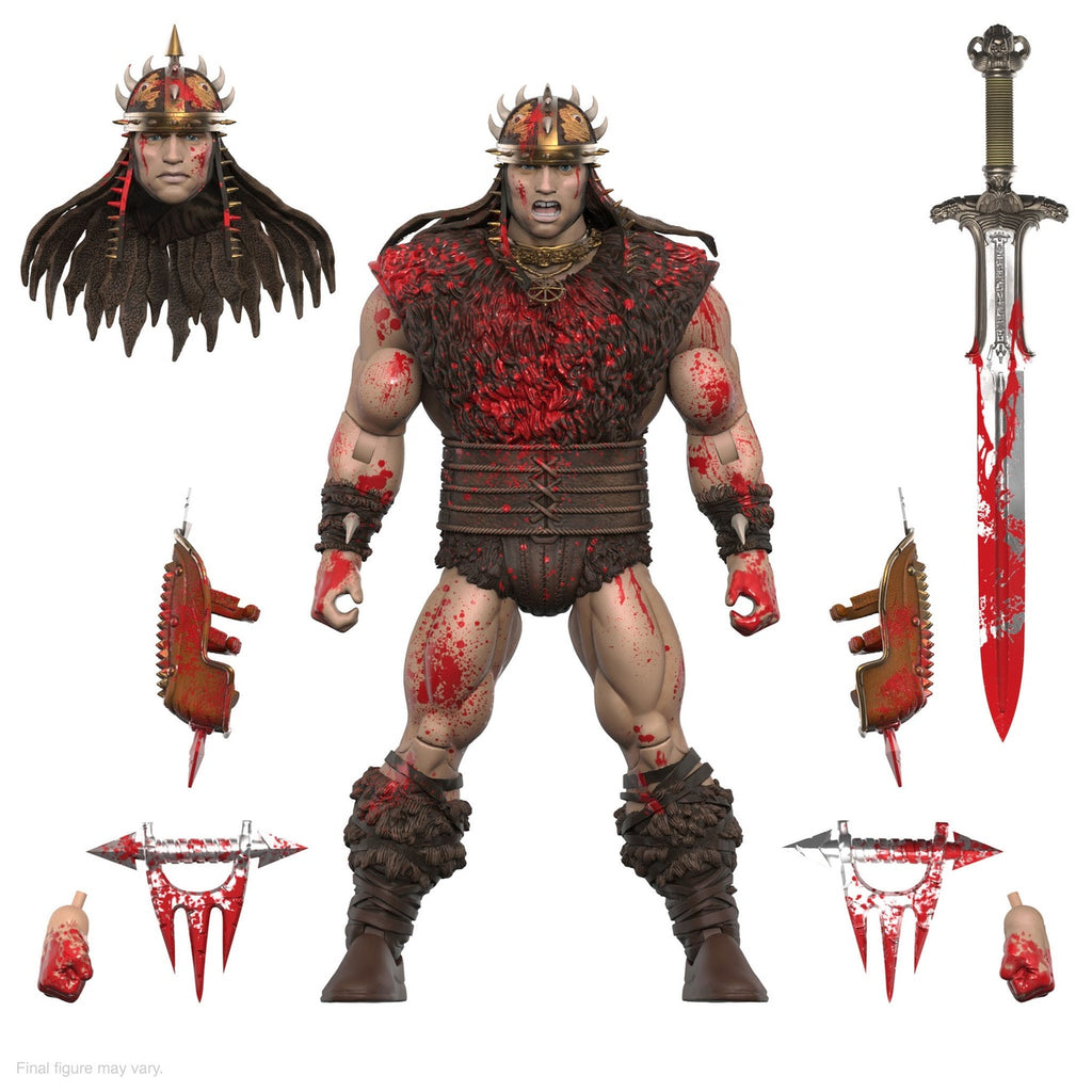 Produktbild Conan barbaren Ultimates actionfigur Conan Blood Soaked Pit Fighter 18 cm