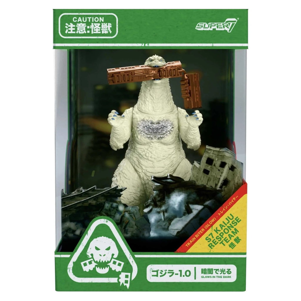 Produktbild Godzilla Toho ReAction actionfigur Minus One (Train Biter - Glow) 15 cm