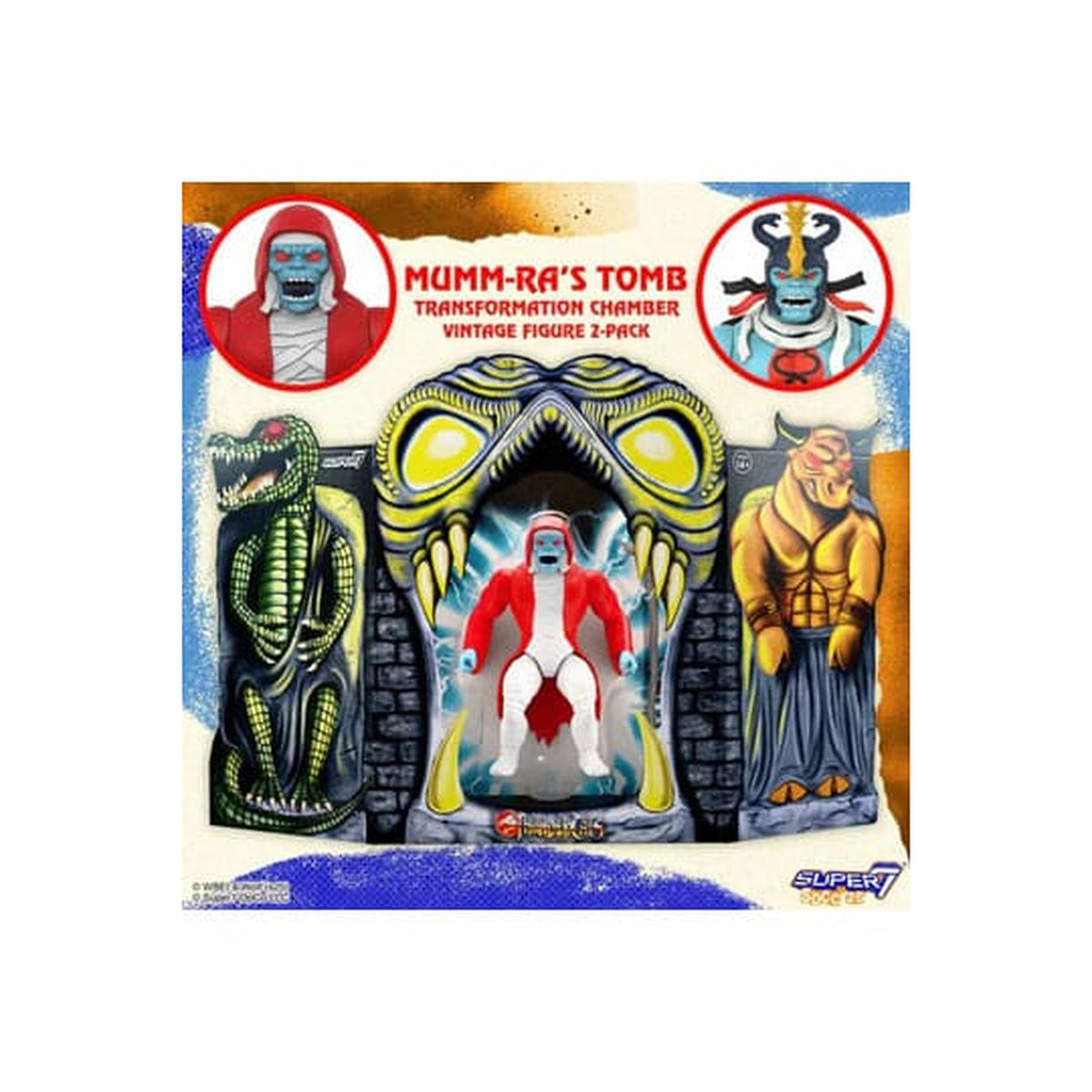 Produktbild Thundercats Vintage Collection Actionfigurer 2-pack Mumm-Ra's Tomb 14 cm