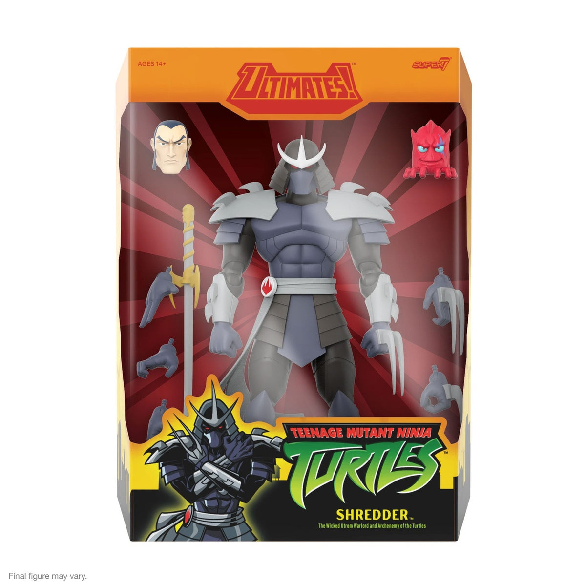 Produktbild Teenage Mutant Ninja Turtles Ultimates actionfigur Wave 13 Shredder 18 cm