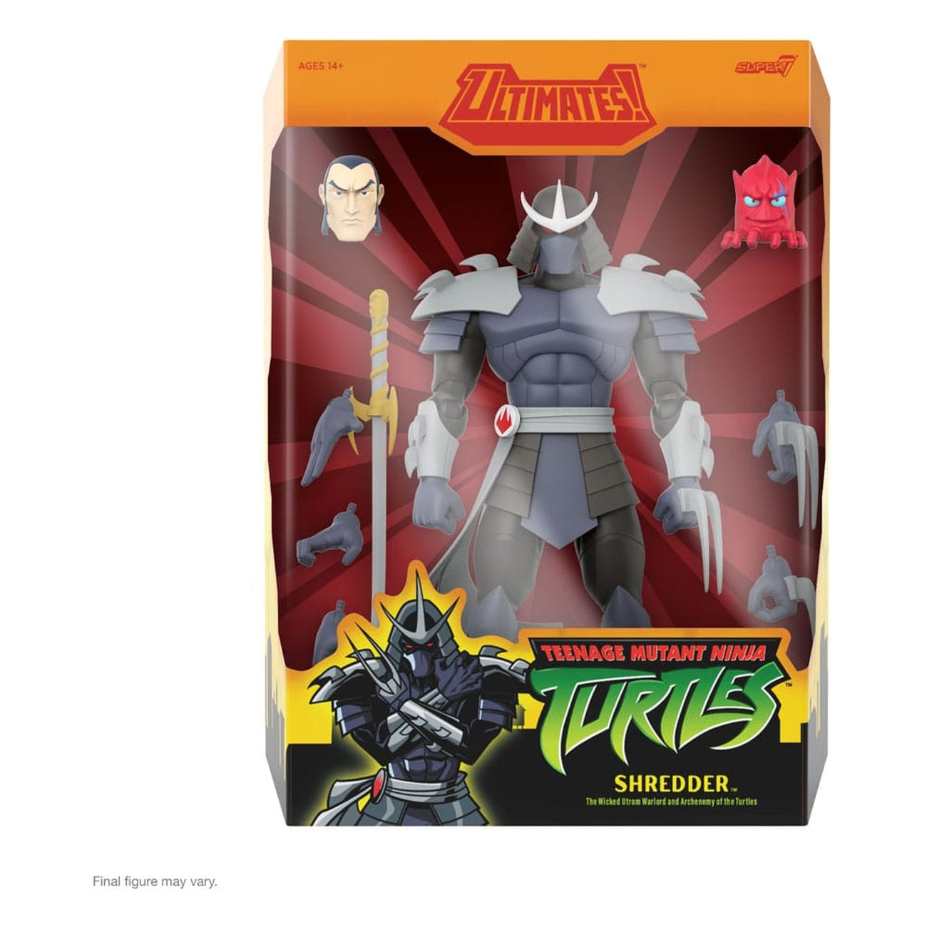 Produktbild Teenage Mutant Ninja Turtles Ultimates actionfigur Wave 13 Shredder 18 cm