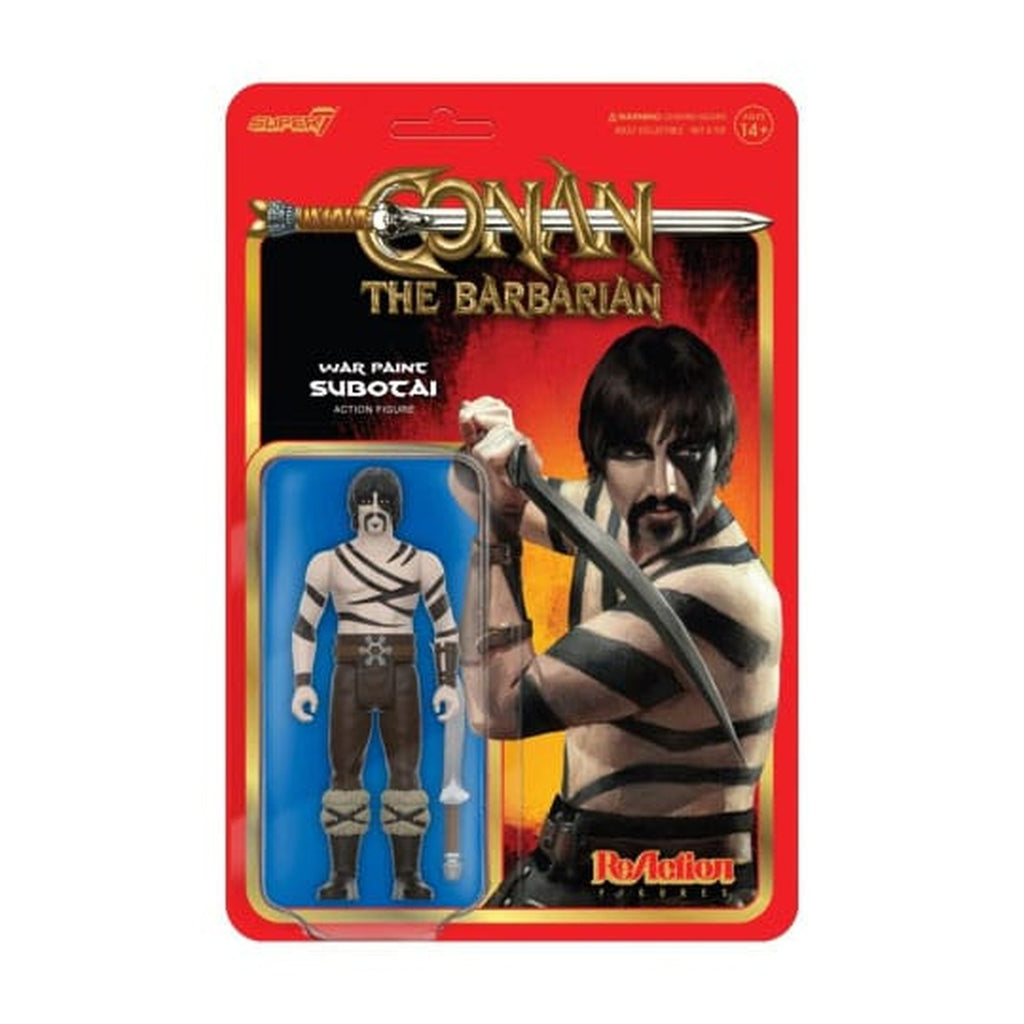 Produktbild Conan Barbaren ReAction Actionfigur Wave 02 Subotai (War Paint) 10 cm