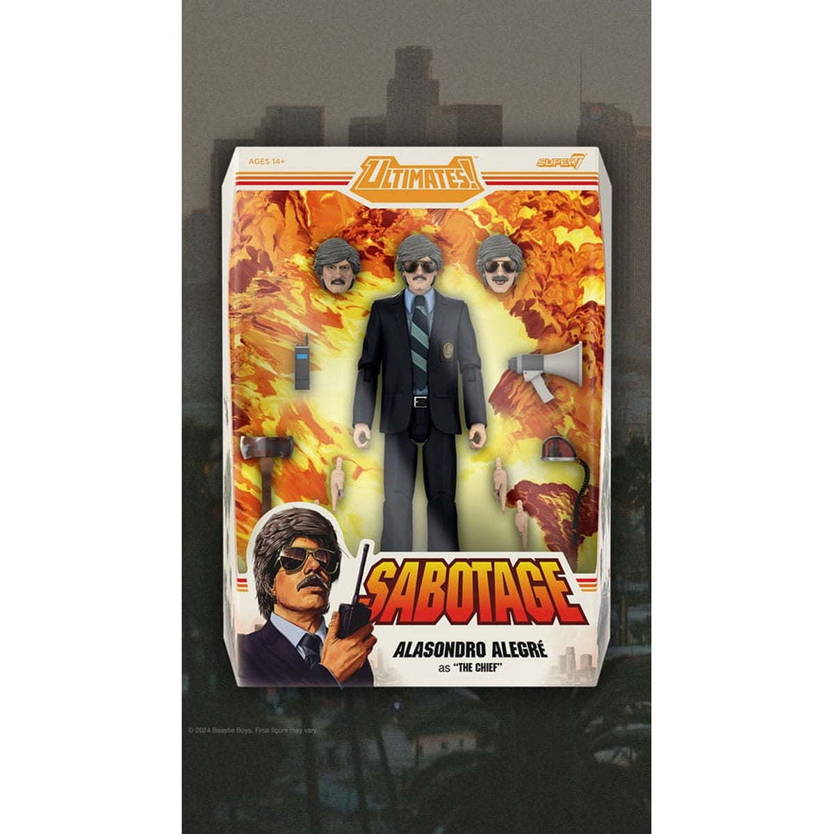 Product image Beastie Boys Ultimates Action Figure Wave 1 Alasondro Alegre as "The Chief" 18 cm