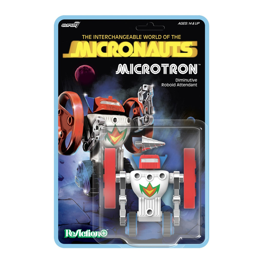 Produktbild Micronauts ReAction+ actionfigur Wave 02 Microtron 9 cm