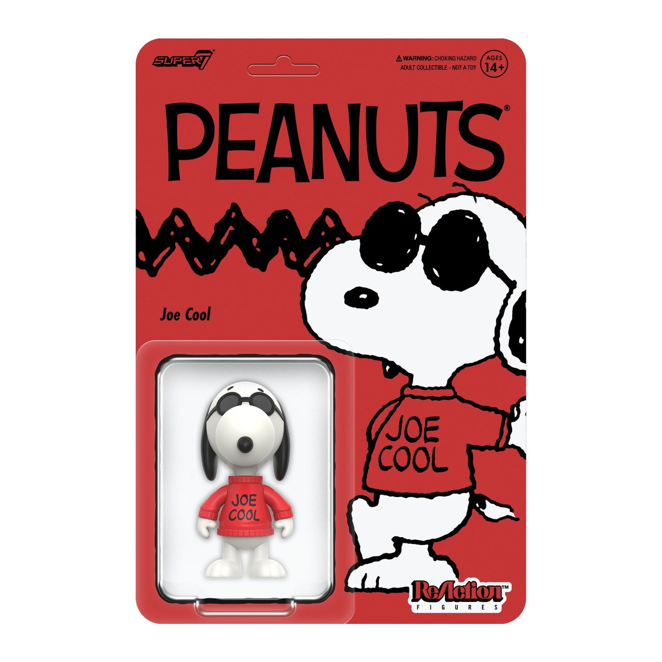 Produktbild Peanuts ReAction actionfigur Wave 8 Joe Cool 9 cm