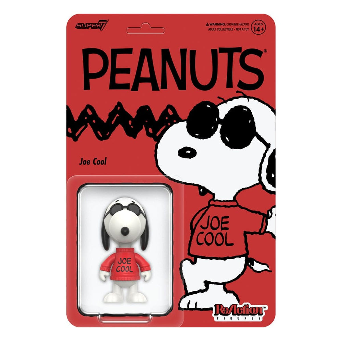 Produktbild Peanuts ReAction actionfigur Wave 8 Joe Cool 9 cm