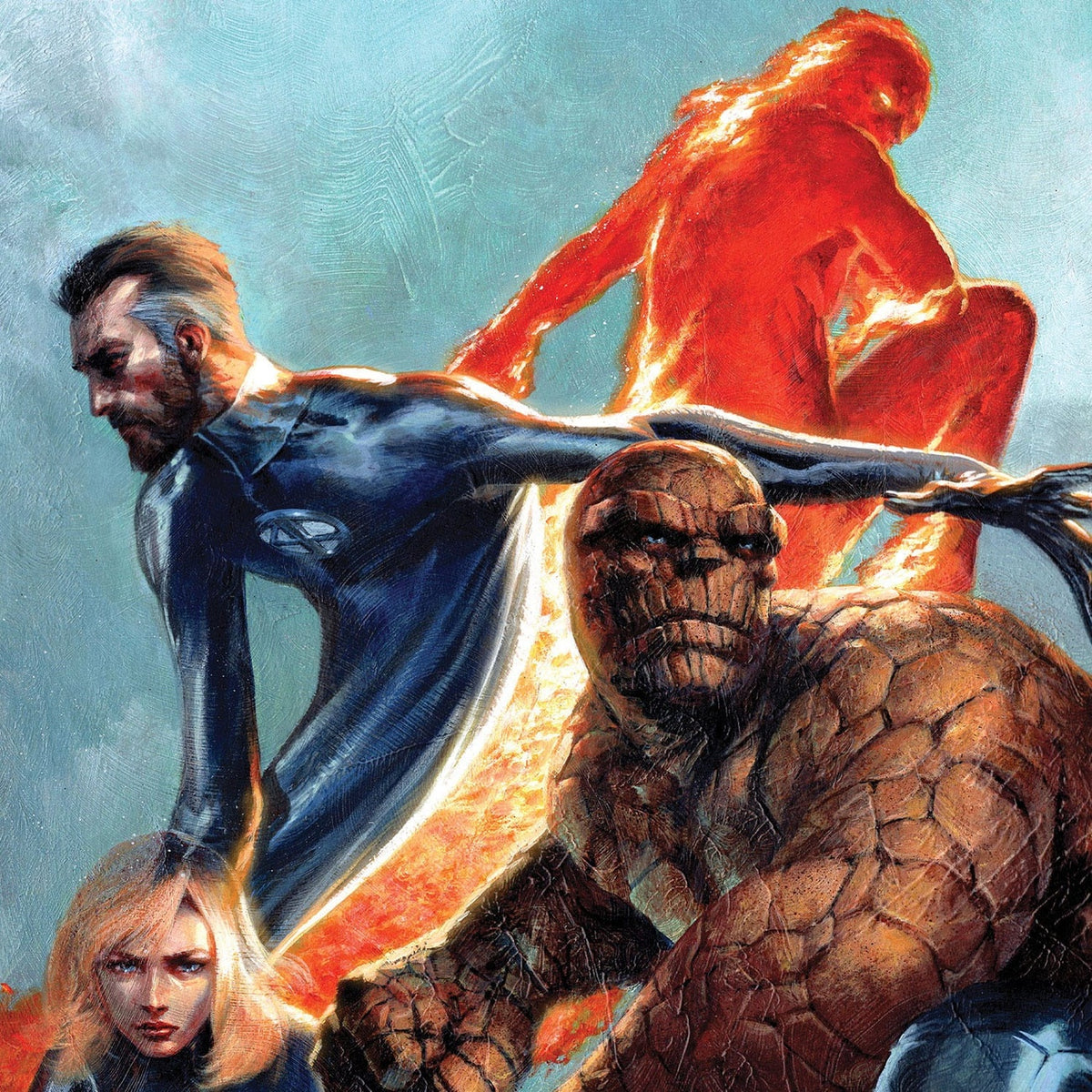 Produktbild Marvel konsttryck The Fantastic Four 41 x 61 cm - utan ram