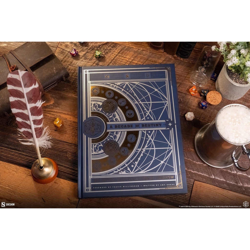 Produktbild Sideshow Collectibles-bok A Decade of Destiny: The Critical Role Collection av Sideshow *Engelsk version*