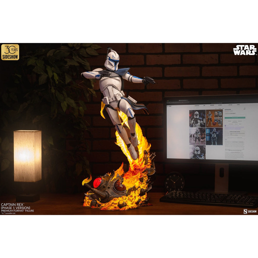 Produktbild Star Wars Premium Format-figur Captain Rex (Fas 1-version) Sideshow Exclusive 68 cm