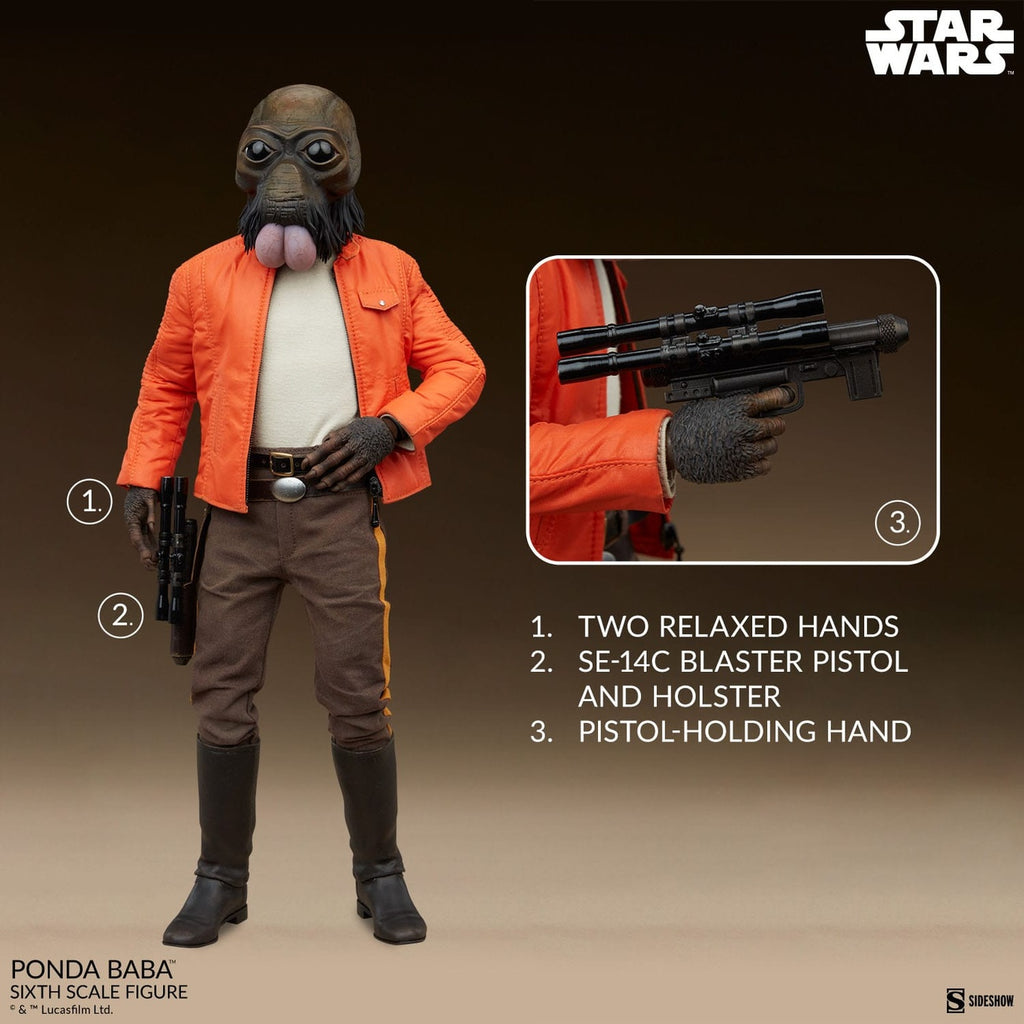 Produktbild Star Wars Scum & Villainy Actionfigur 1/6 Ponda Baba 30 cm