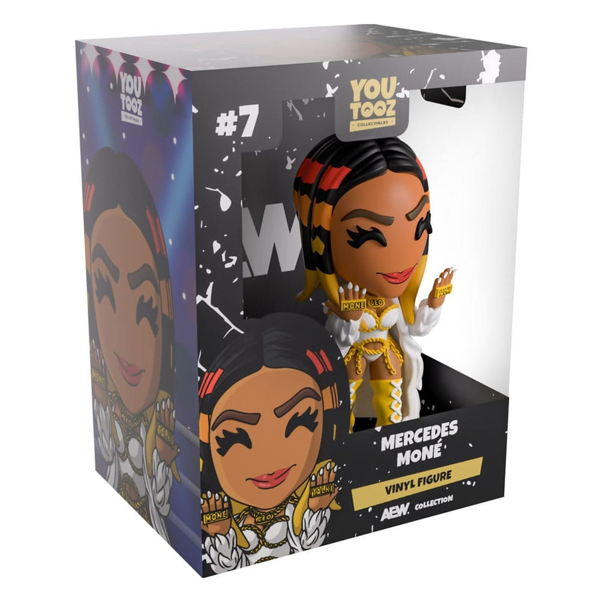 Produktbild All Elite Wrestling vinylfigur Mercedes Moné 12 cm