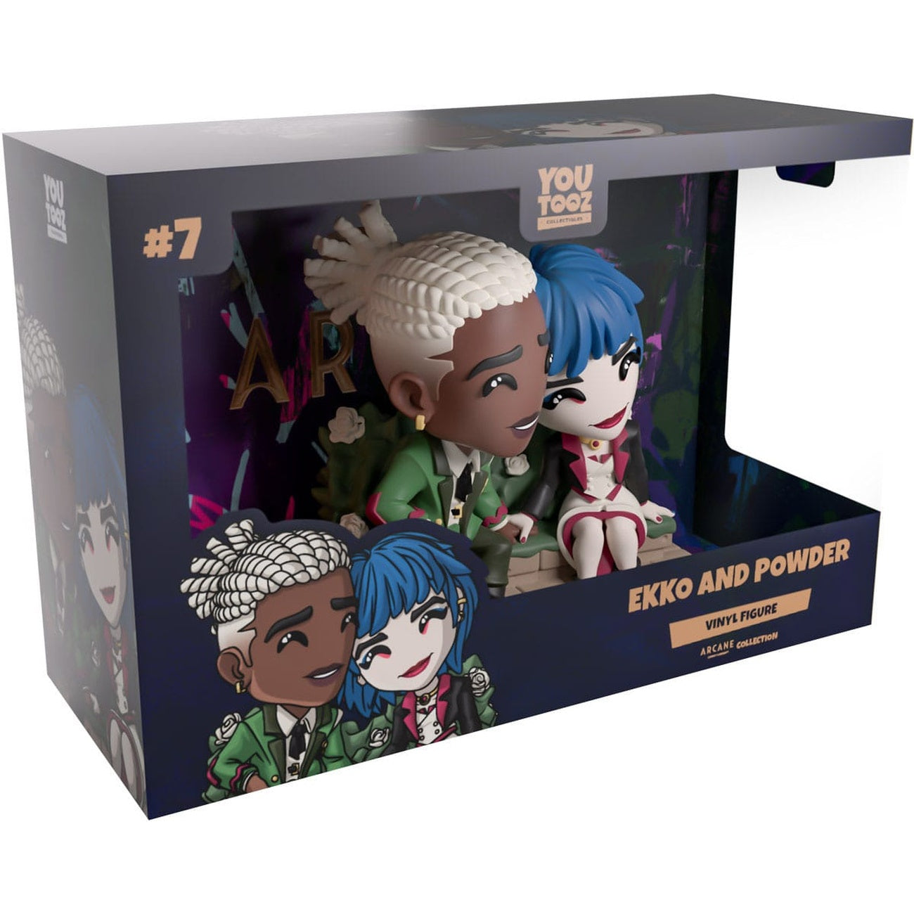 Produktbild Arcane vinylfigurer 2-pack Ekko & Powder 11 cm