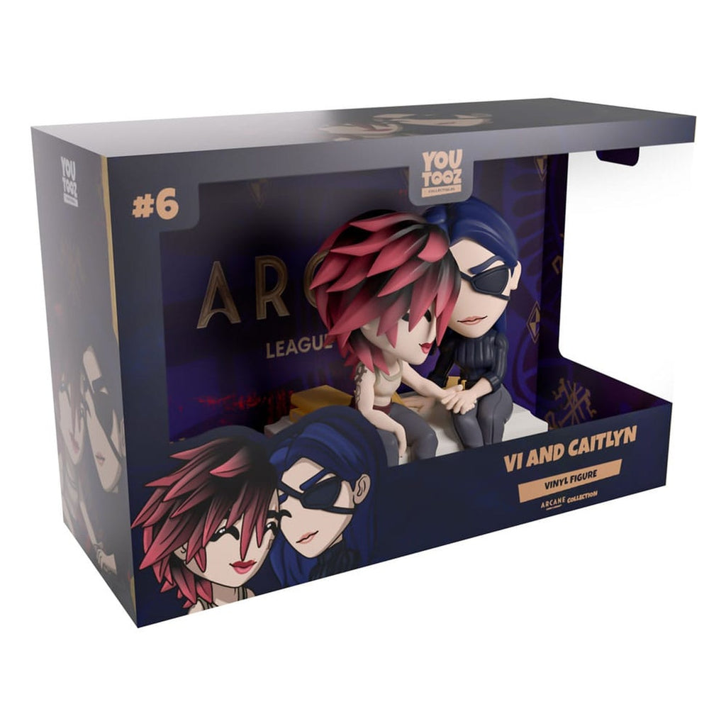 Produktbild Arcane Vinylfigurer 2-pack Vi & Caitlyn 11 cm