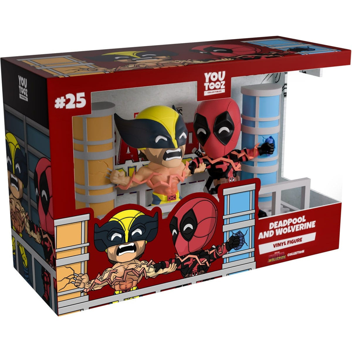 Produktbild Deadpool & Wolverine vinylfigur Deadpool & Wolverine 11 cm