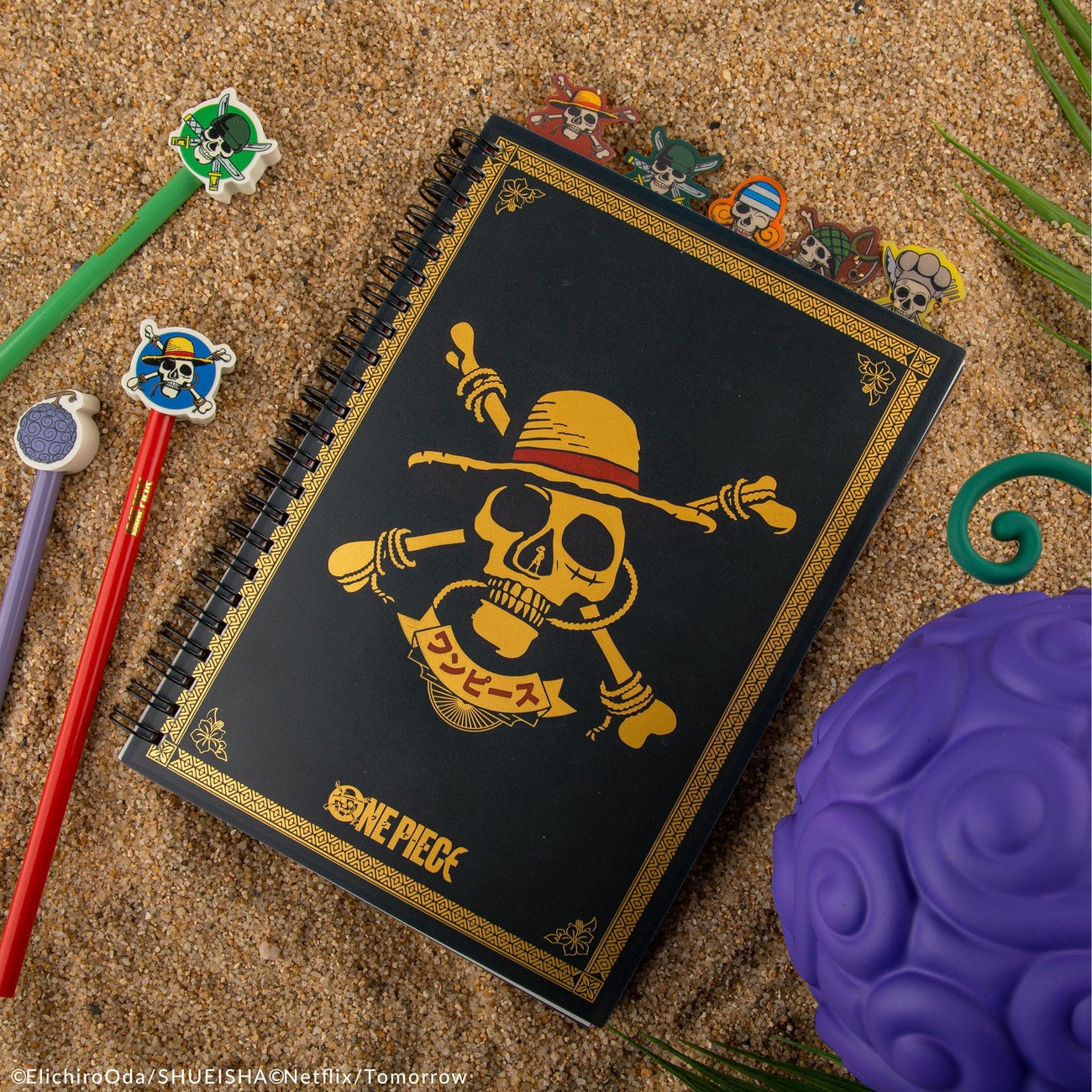 Produktbild One Piece Anteckningsbok Straw Hat Pirates