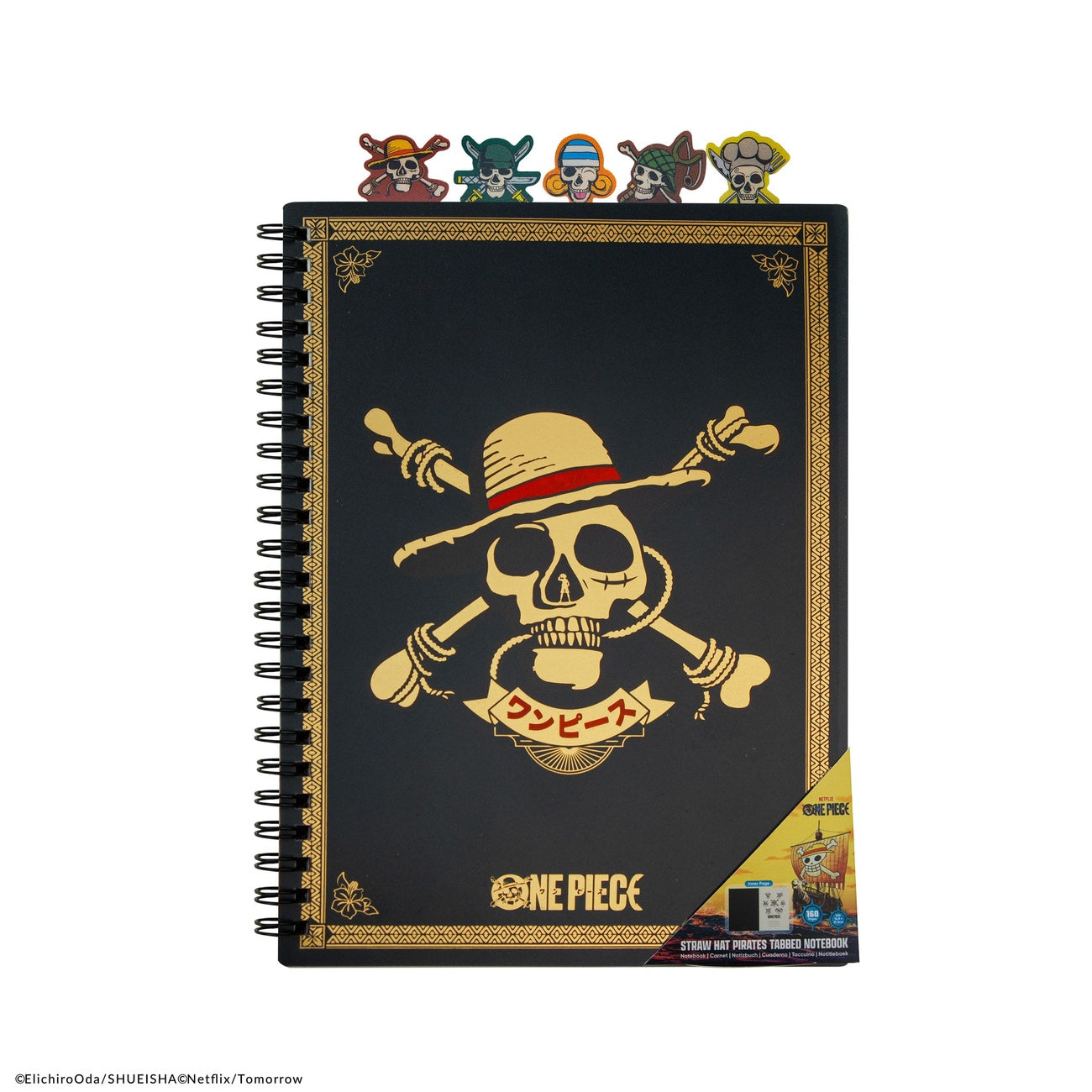 Produktbild One Piece Anteckningsbok Straw Hat Pirates