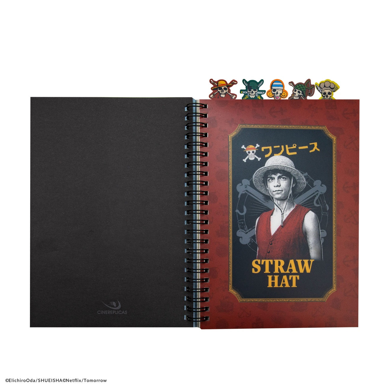 Produktbild One Piece Anteckningsbok Straw Hat Pirates