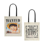 Produktbild One Piece Tygpåse Wanted Luffy