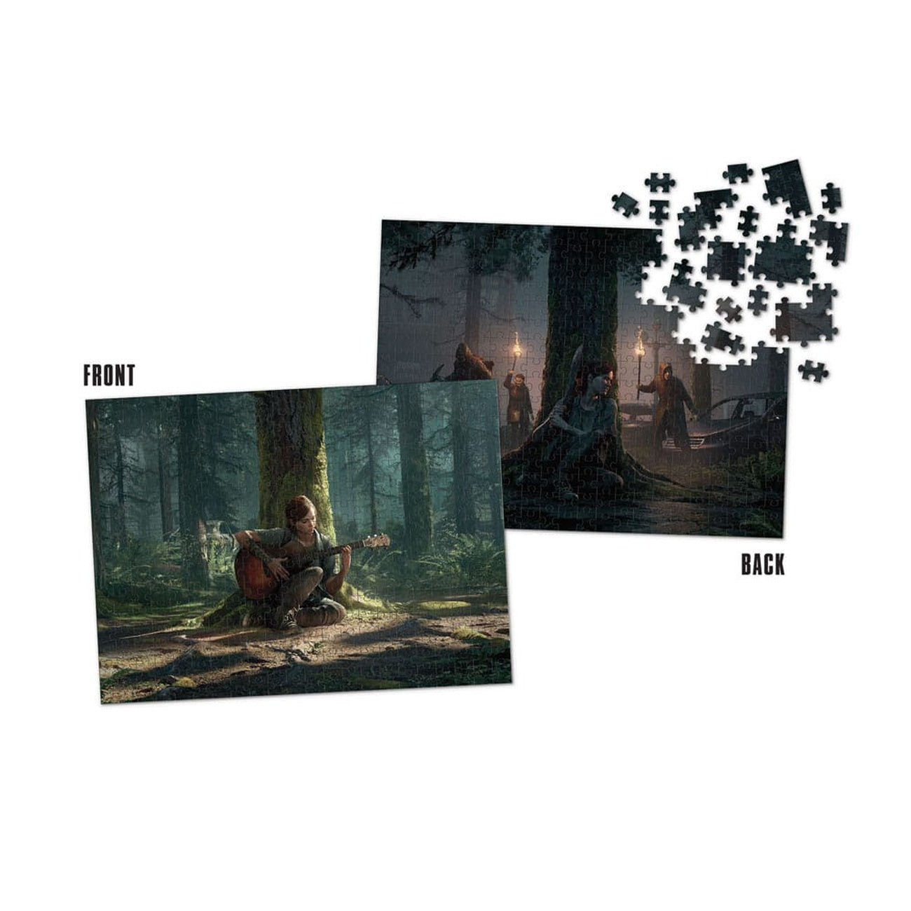Produktbild The Last of Us: Part II Dubbelsidigt Deluxe-pussel (1000 Bitar)