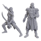 Produktbild D&D Nolzur's Marvelous Miniatures Omålade miniatyrer Jaheira & Halsin