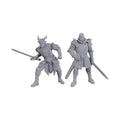 Produktbild D&D Nolzur's Marvelous Miniatures omålade miniatyrer Ulder Ravengard & Zevlor