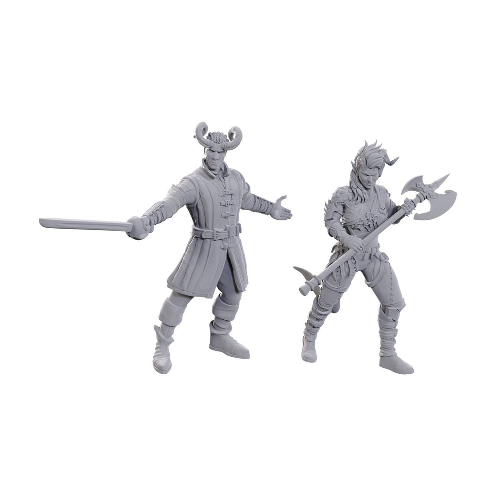Produktbild D&D Nolzur's Marvelous Miniatures omålad miniatyr Wyll & Karlach