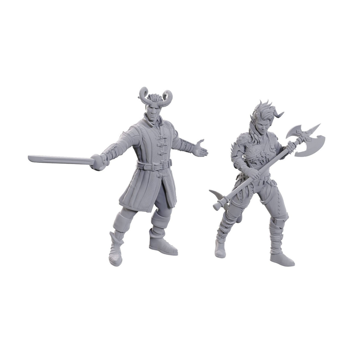 Produktbild D&D Nolzur's Marvelous Miniatures omålad miniatyr Wyll & Karlach