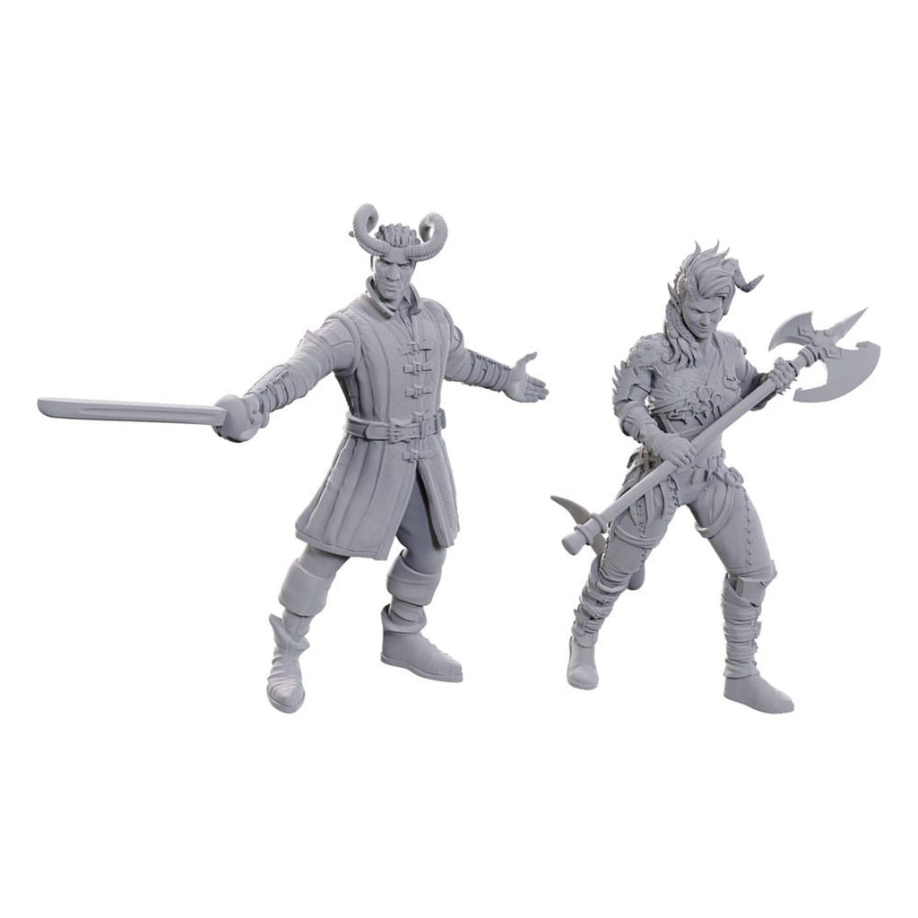 Produktbild D&D Nolzur's Marvelous Miniatures omålad miniatyr Wyll & Karlach
