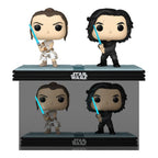 Produktbild Star Wars POP! Movie Moments Vinyl-bobbleheadfigurer dubbelpack Kylo & Rey 9 cm